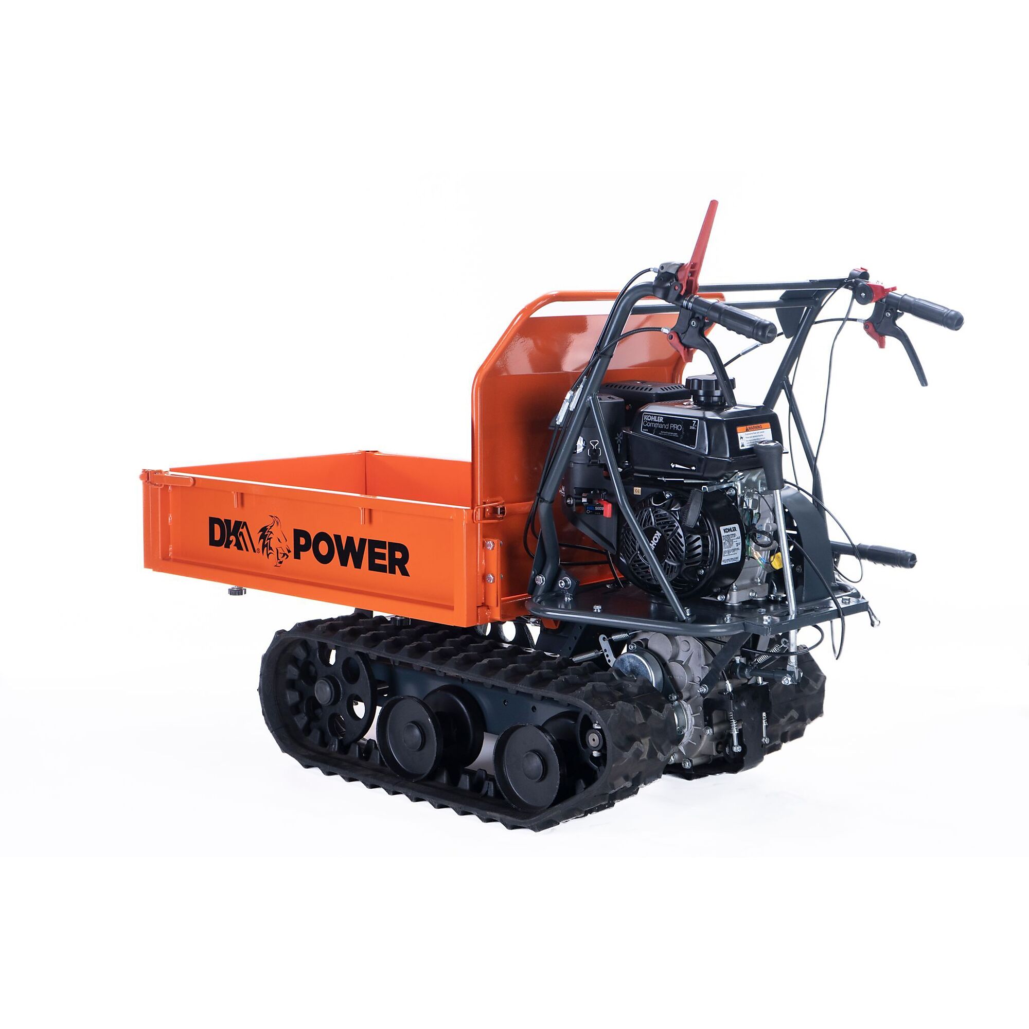 DK2 Power Gas-Powered Dump Cart — 660-Lb. Capacity, 7 HP, 208cc, UV Powder-Coated Steel, Model# OPD813